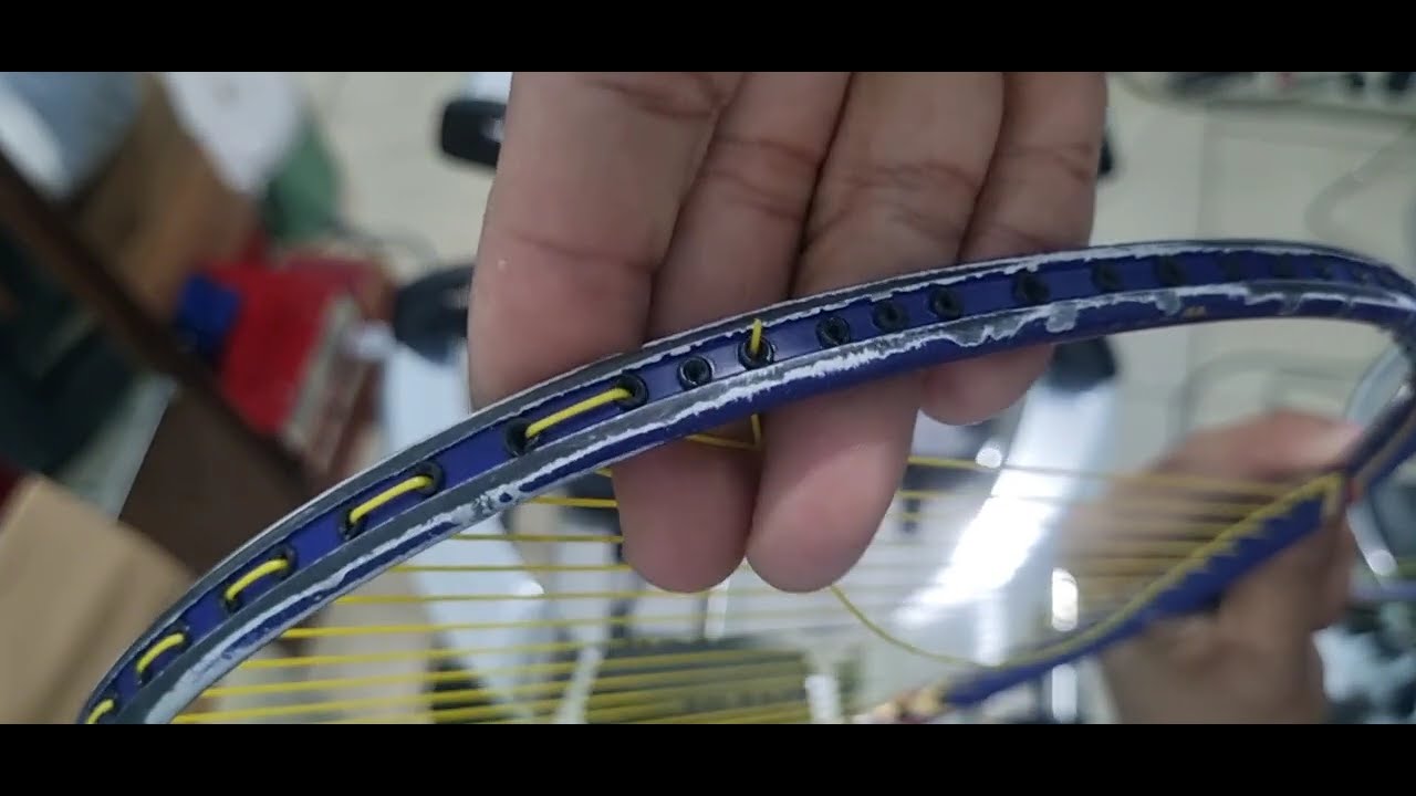 TUTORIAL SENAR RAKET 4 SIMPUL BWF, TERNYATA GAMPANG?? SIMAK DAN PERHATIKAN BOSSKU