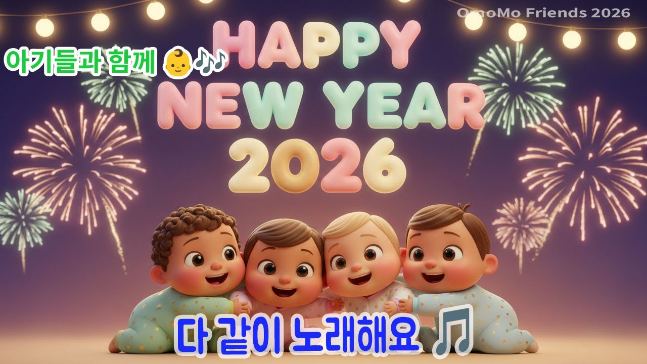 “Happy New Year 2026 👶🎶 다 같이 노래해요!”
