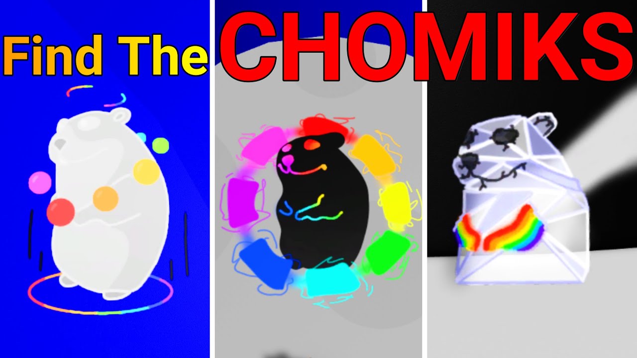 Найдите Chomiks RGB Часть 69 (Roblox)