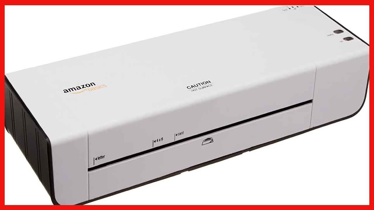 AmazonBasics Laminator Review: Reliable, Easy, and Perfect for Everyday Use