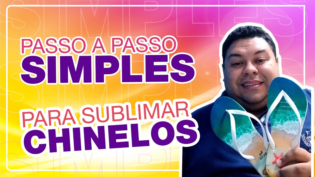 Como  sublimar chinelos, (rápido e fácil).