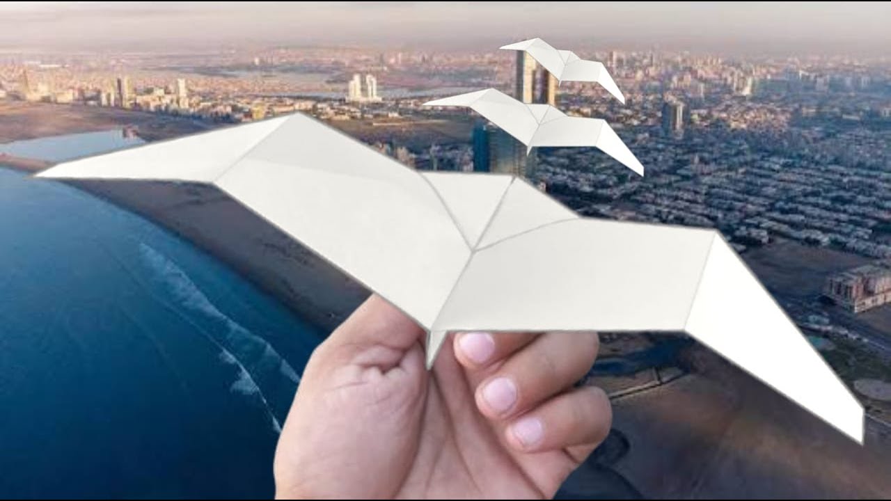 Cómo Hacer Aviones de Papel facil |  Avion de Papel que vuela mucho