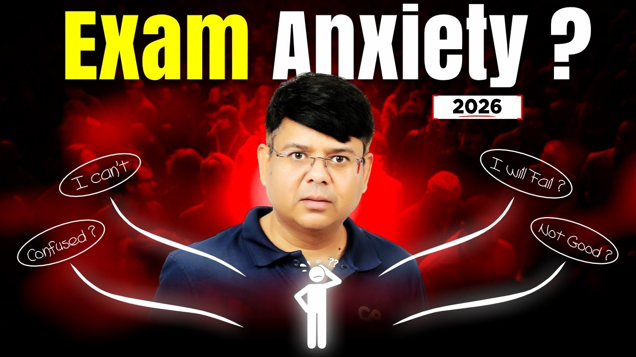 Exam Anxiety? Watch This Before Your JEE 2026 Paper | Calm Mind, Better Score