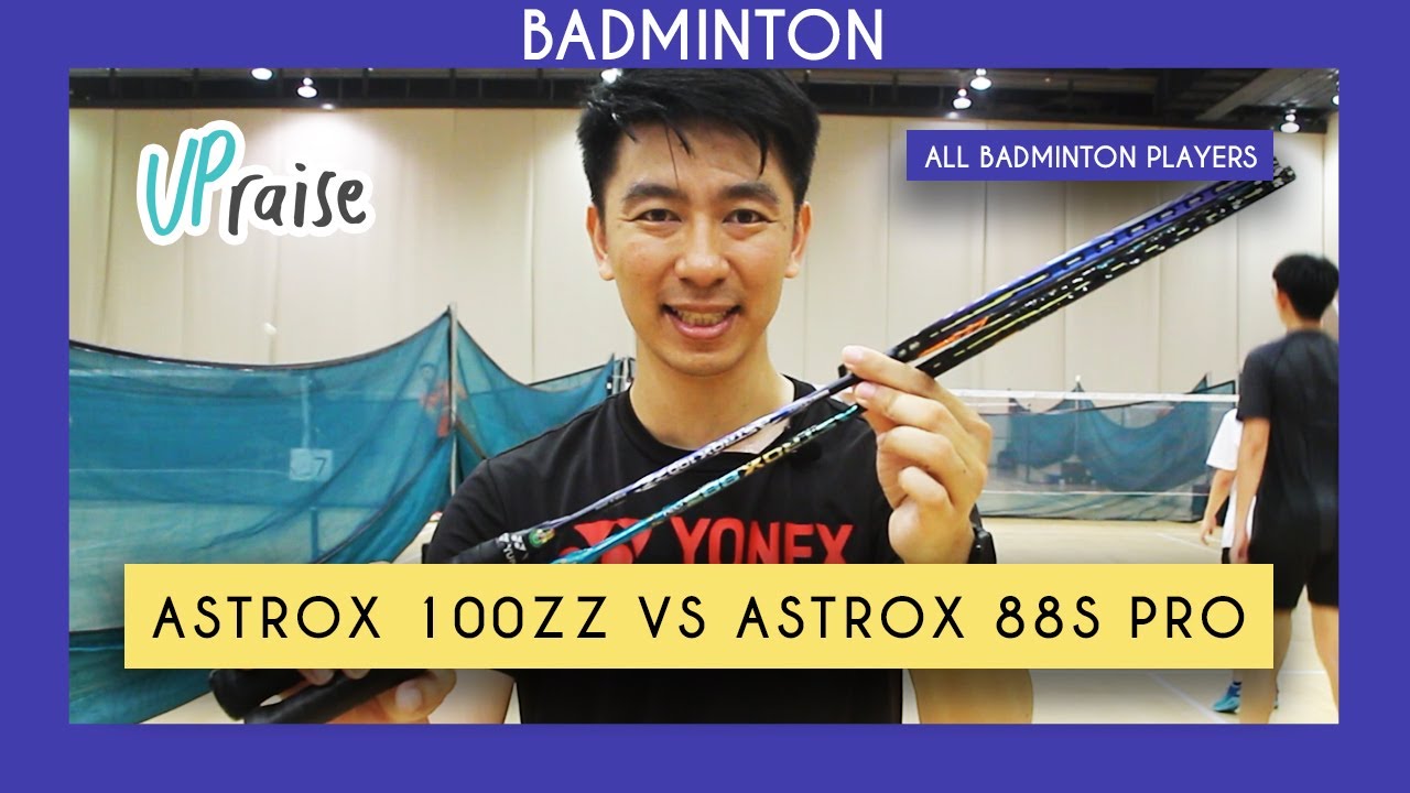 Yonex Astrox 88S Pro против Yonex Astrox 100ZZ