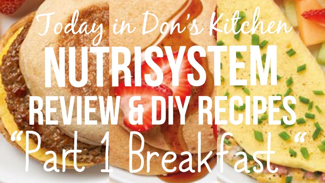 Nutrisystem Review & DIY Recipes 