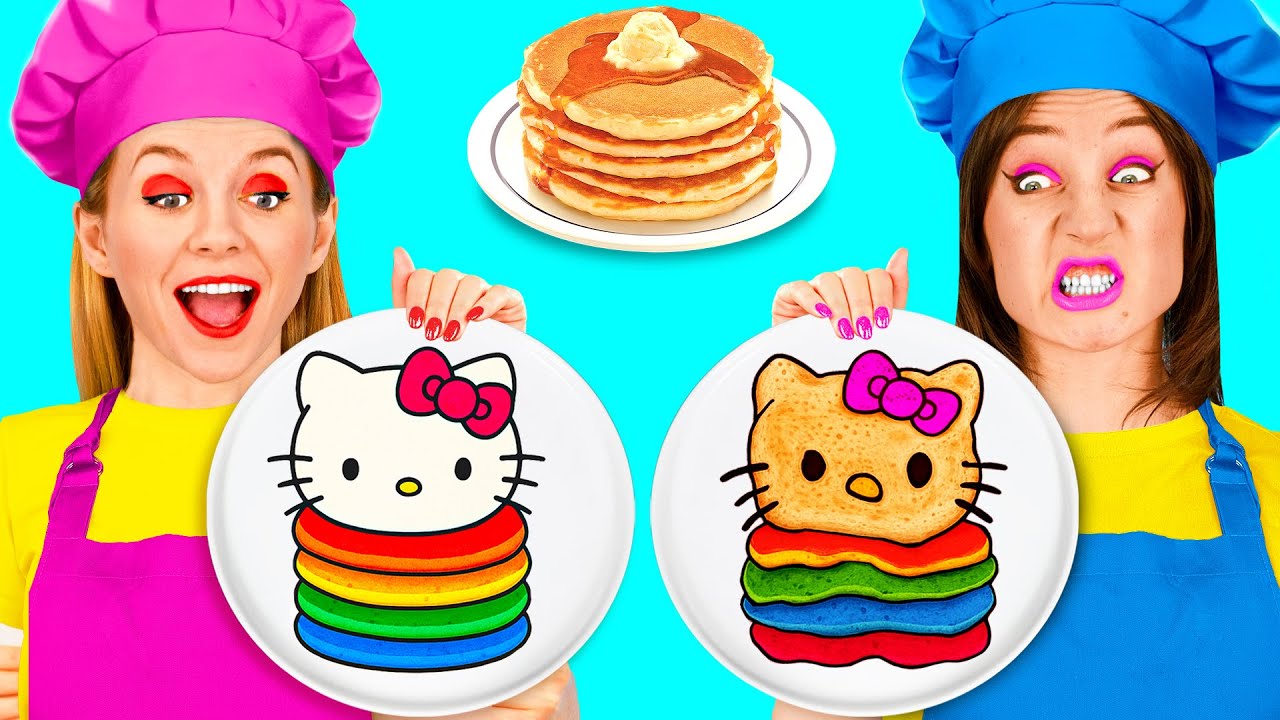 Cabaran Seni Pancake | Hacks Dapur Lucu