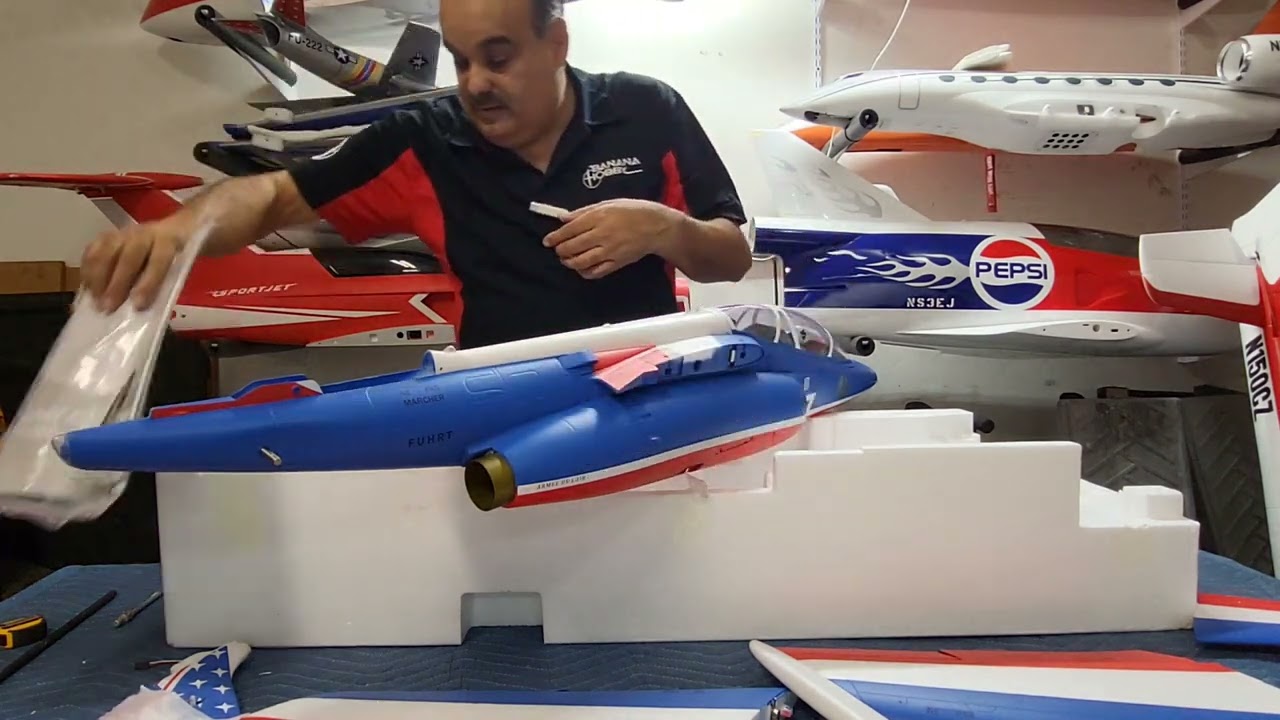 A quick unboxing video of the new X-Fly Models Alpha Jet.
