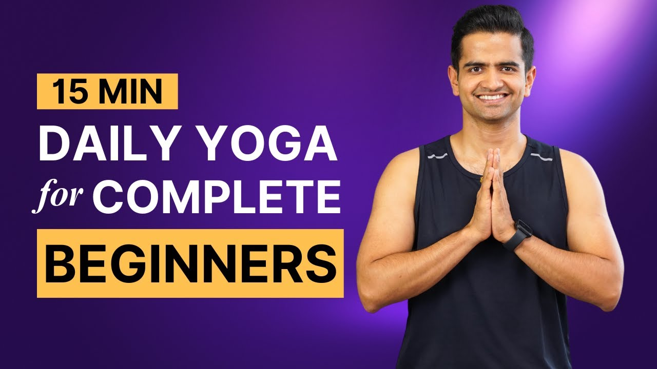 15 Min Daily Yoga for Complete Beginners | Morning Yoga | @itsnaveensharma