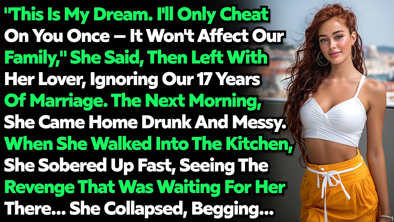 “This Is My Dream—I’ll Only Cheat Once, Then I’m All Yours,” Wife Said. I Divorced Her &... Revenge
