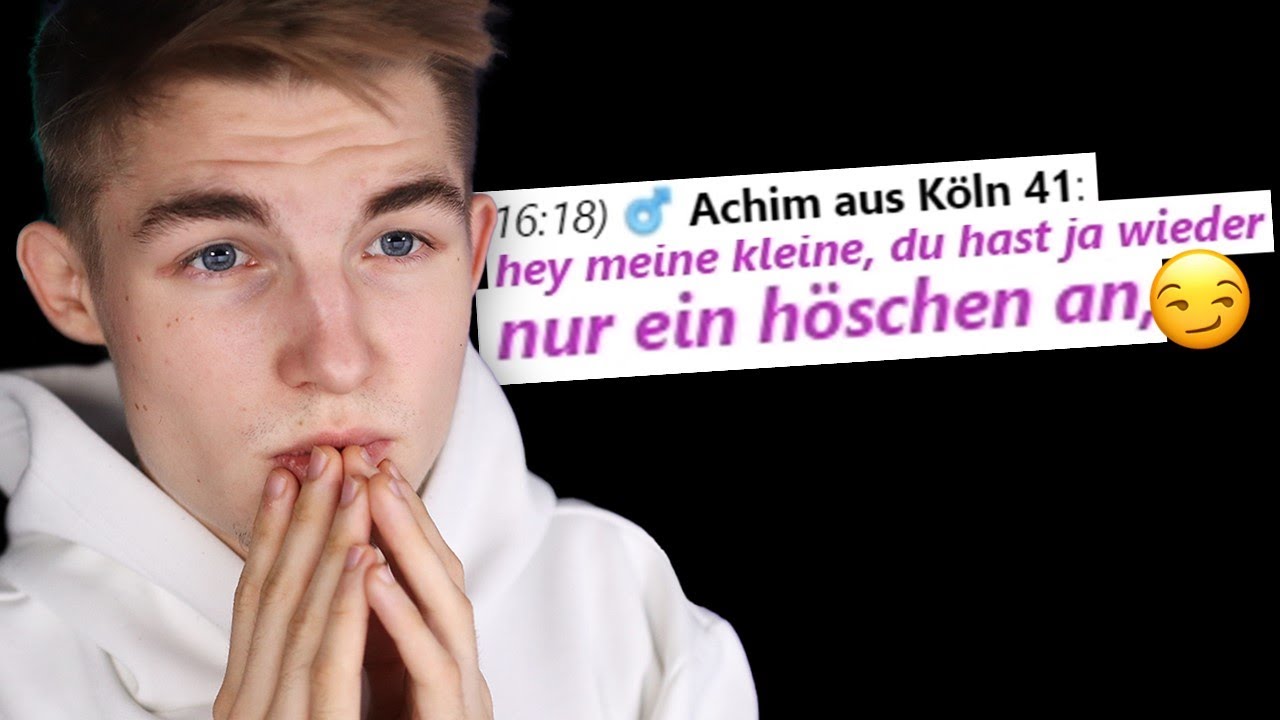 Ich gebe mich als 14 jähriges Mädchen in einem deutschen Chatroom aus und das passiert