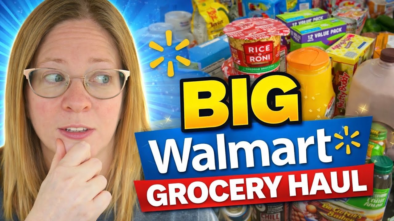 Большая закупка продуктов в Walmart для семьи из пяти человек!