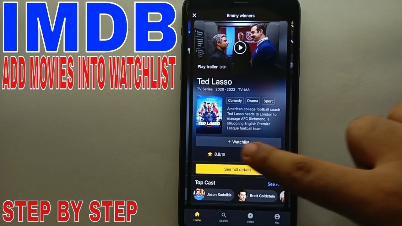 ✅ Как добавить фильмы в список просмотра на IMDb 🔴