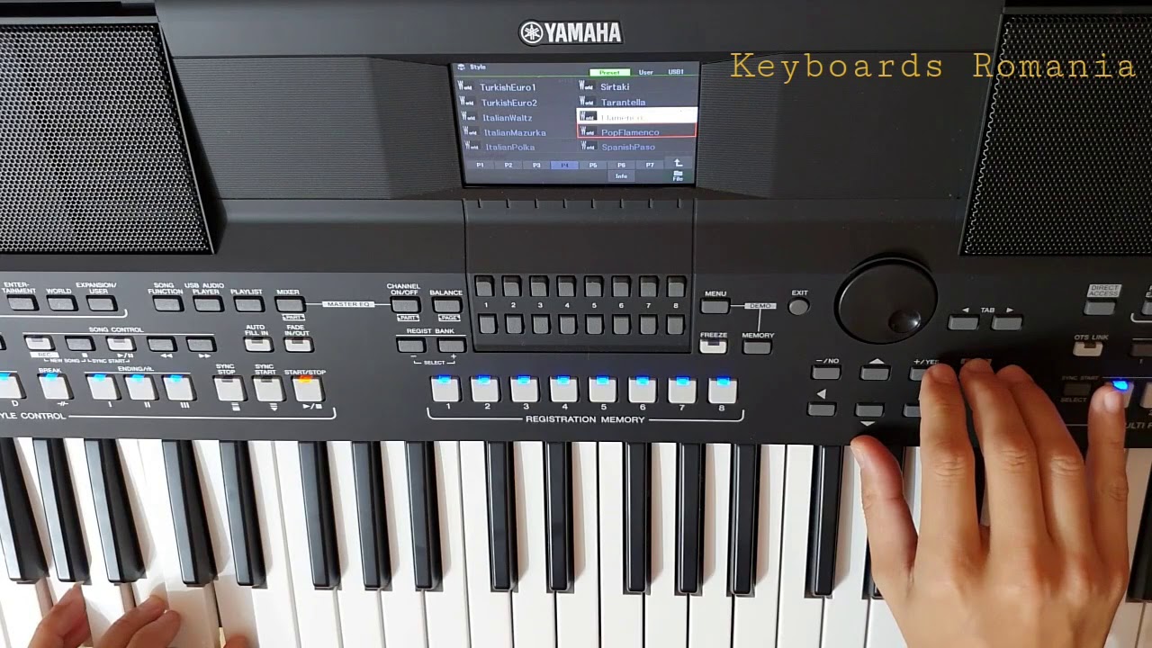 Yamaha PSR-SX600 - World Styles Category