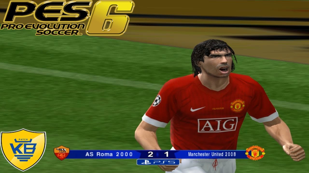 AS Roma Vs Manchester United Classic Match Patch PES 6 2022