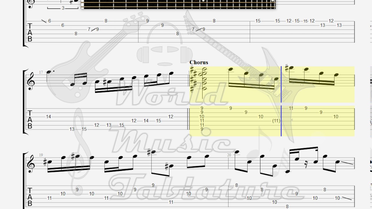 Doors The   Blue Sunday GUITAR TAB
