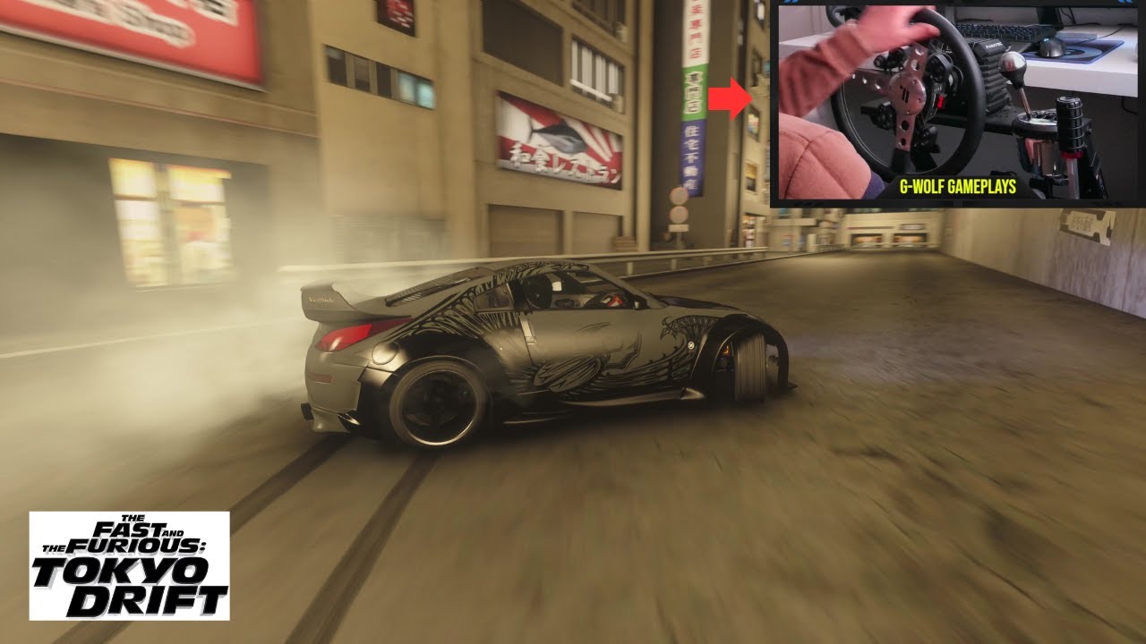 Underground Drift Takashi’s Nissan 350z Veilside (Tokyo Drift) -  Assetto Corsa | Fanatec CSL DD