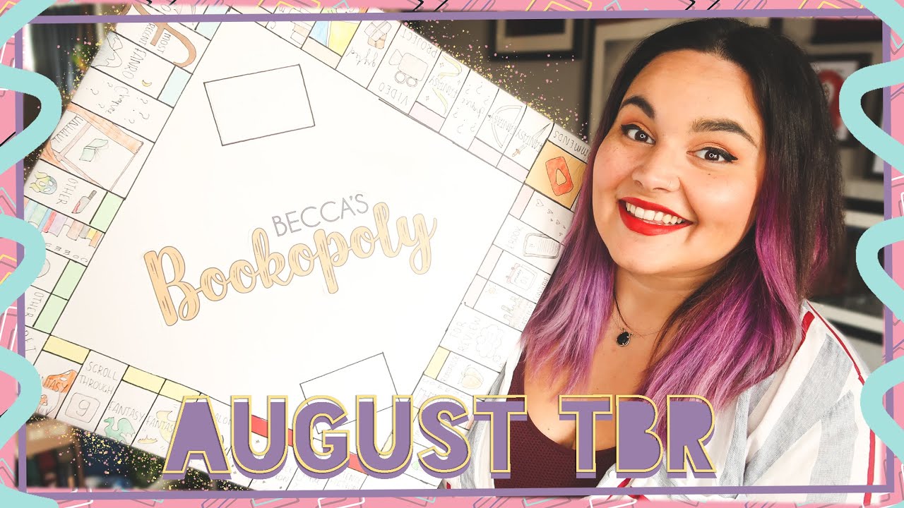 AUGUST TBR // BECCA'S BOOKOPOLY #32 // 2021