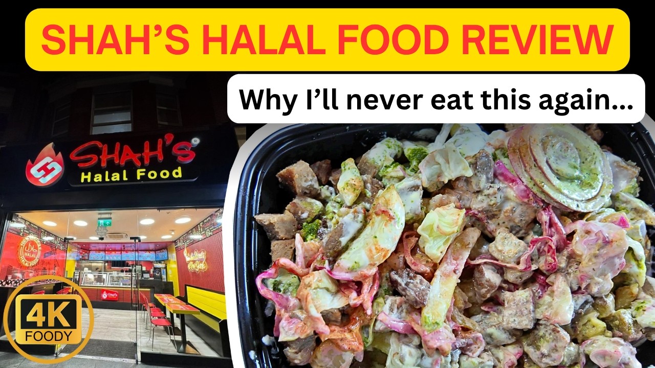Shah's Halal Food REVIEW | NYC Food Cart Style in London | Overhyped?