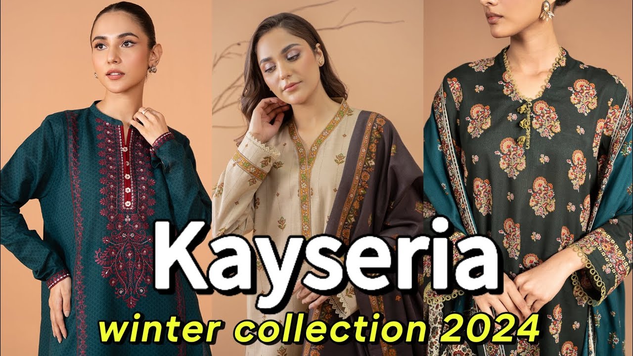 kayseria Winter Collection 2024 Unstitched#kayseria #wintercollection2024 #pakistanidesignerdresses