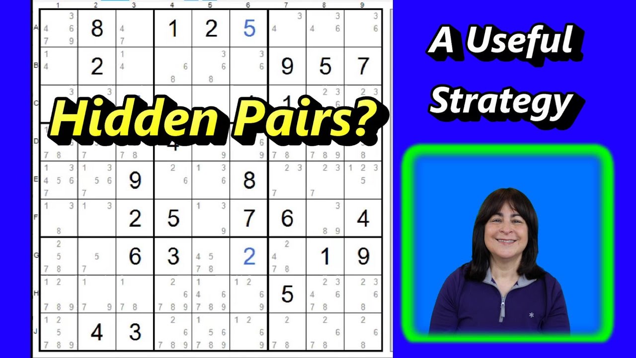 Hidden Pairs a.k.a. Hidden Matching Pairs &ndash; Solving a More Difficult Puzzle
