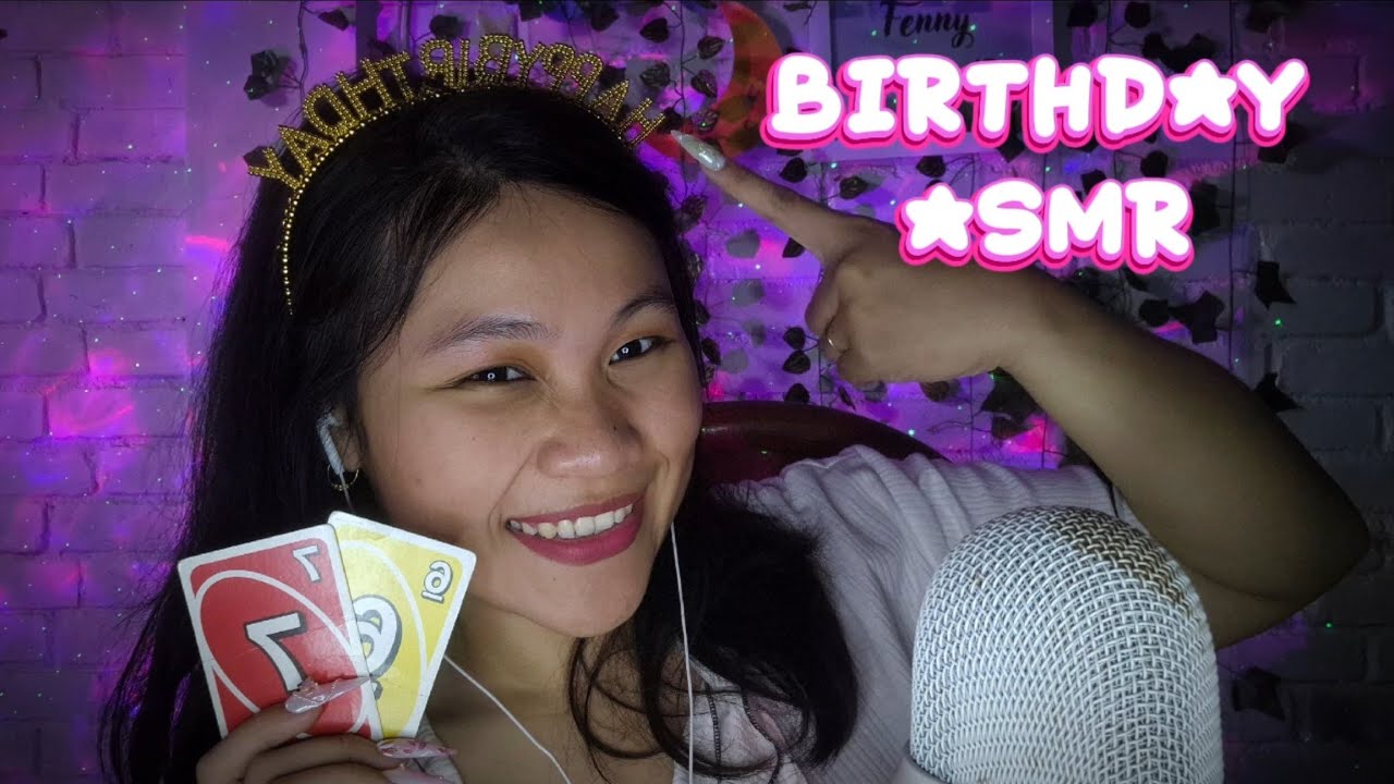 MY BIRTHDAY ASMR 🎁🎀😘🎂🌸