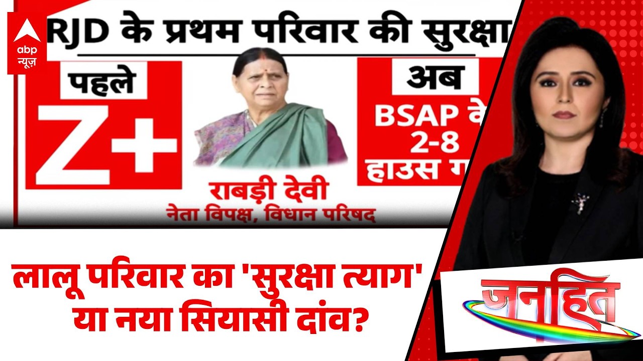 Lalu Yadav Security | Bihar Politics:लालू यादव की सुरक्षा में कटौती का  Inside Story!