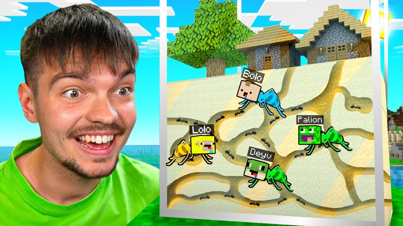 Gramy JAKO MRÓWKI w Minecraft!