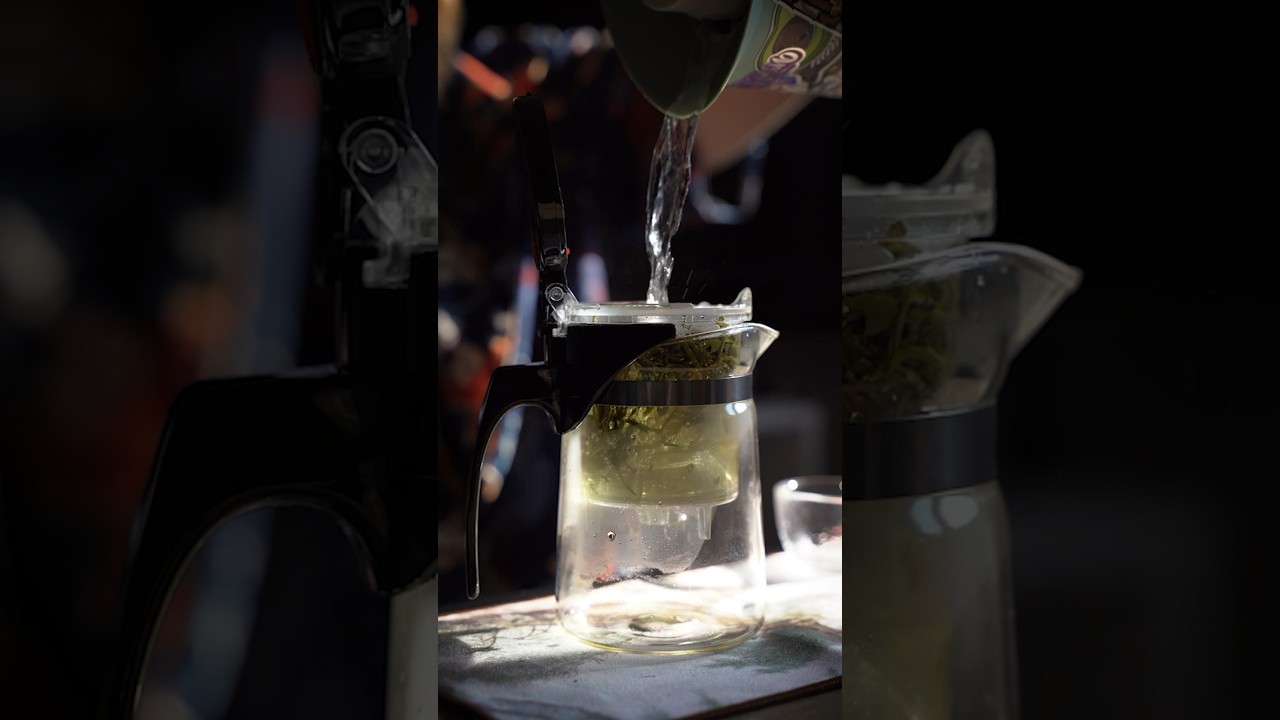 Как звучит Лунцзин в гунфу чайнике? 🌿 