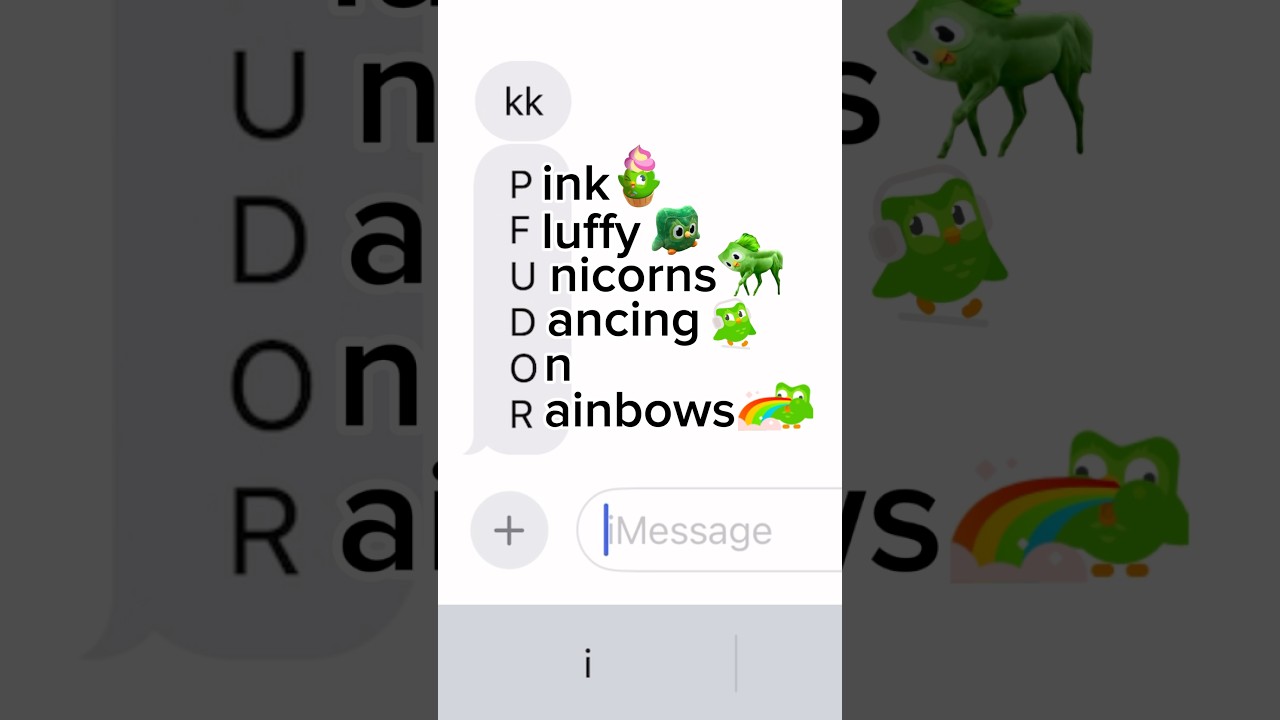 we&rsquo;re doing our spanish lessons with this one 🗣️ #duolingo #pinkfluffyunicorns #languagelearning
