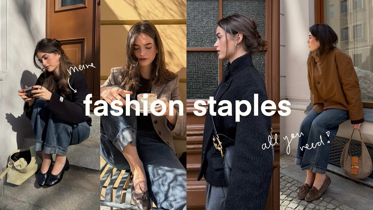 Meine Fashion Staples, die ich immer trage!!👜 | Styling Tipps & Favoriten