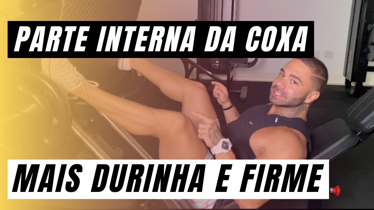 LEG PRESS 45 | Técnica para a PARTE INTERNA da COXA ficar DURINHA