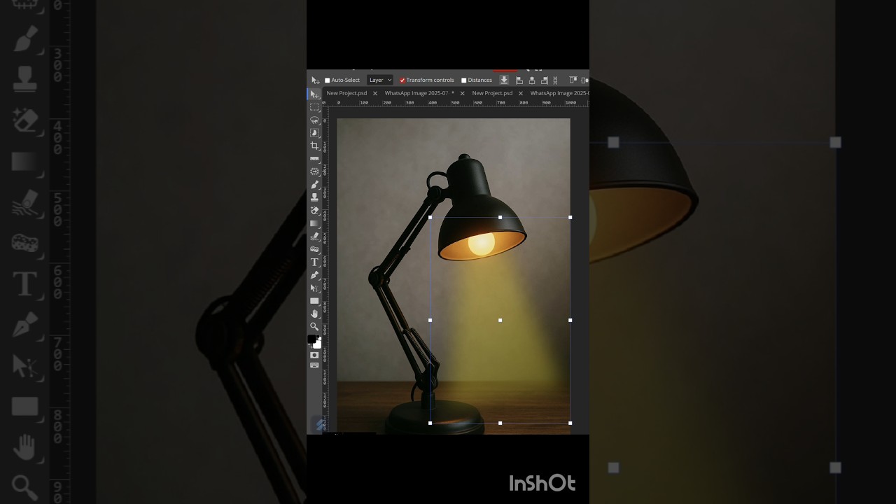 Photoshop/Photopea Realistic Lamp Lighting Tutorial | Photopea Tutorial |#photoshop #photopea