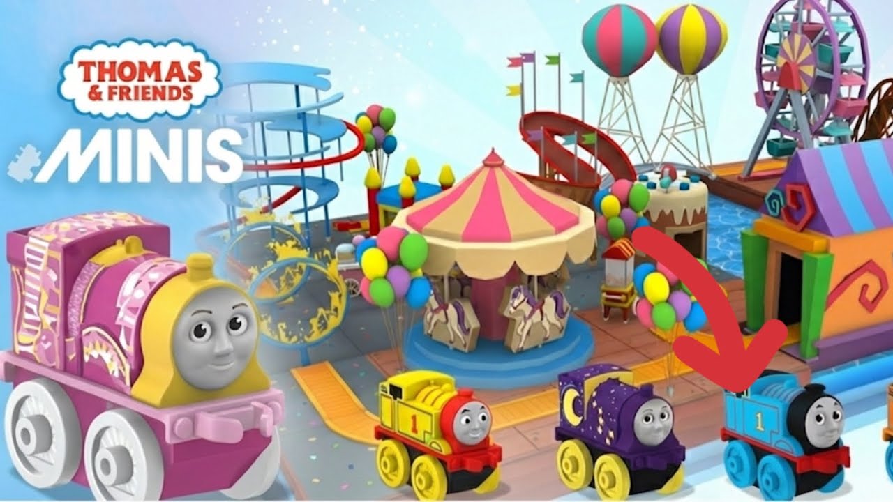 Racing with Colorful Trains in a Fast Adventure Thomas & Friends Minis Gameplay 