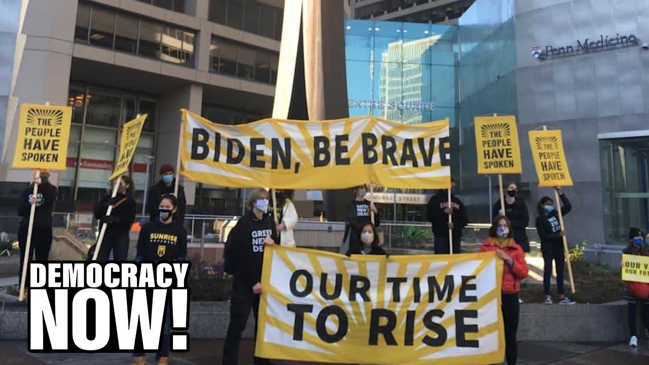 Progressives Demand &ldquo;Corporate-Free Cabinet&rdquo; as Biden Taps Pharma & Fossil Fuel Allies for Top Jobs