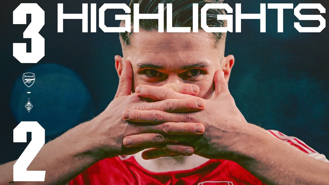 GYOKERES, HAVERTZ & MARTINELLI SECURE 8 WINS FROM 8 | HIGHLIGHTS | Arsenal 3 - 2 Kairat Almaty | UCL