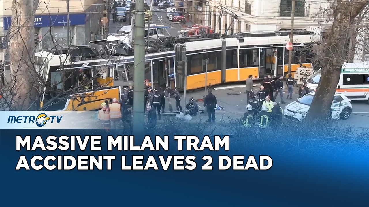 Milan Tram Crash Leaves Two Dead and Dozens Injured