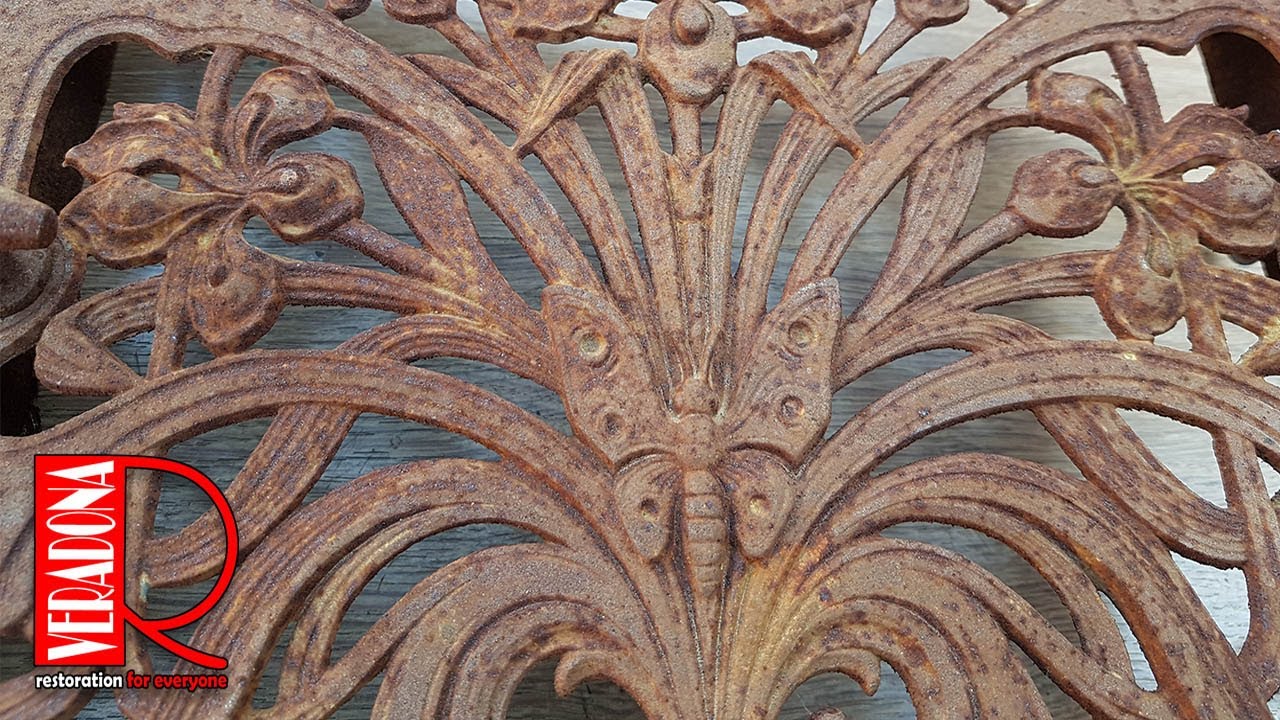 Cast iron ventilation grill - Restoration