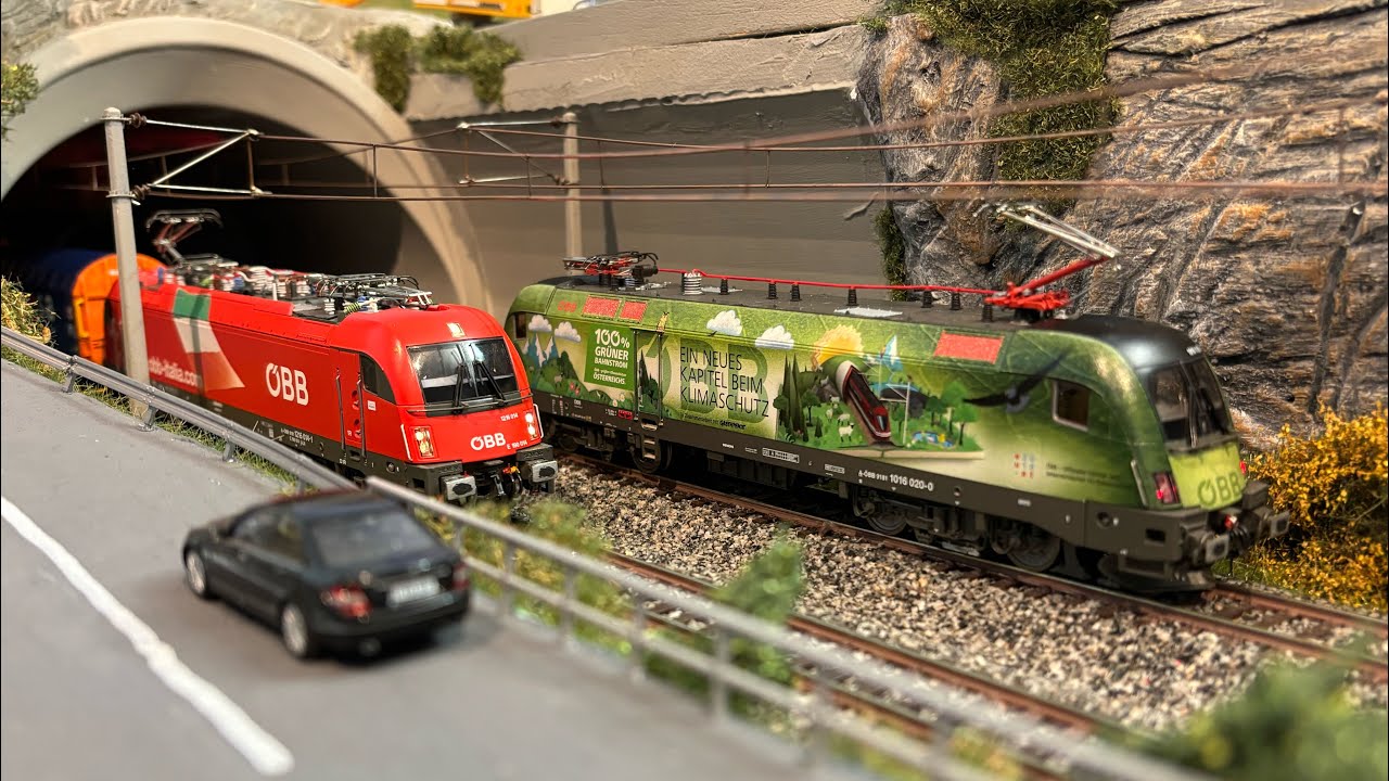Modelleisenbahn H0 - Fahrvideo April 2026 - Babsi, Sandra und ein Ereignisreicher Tag!!!