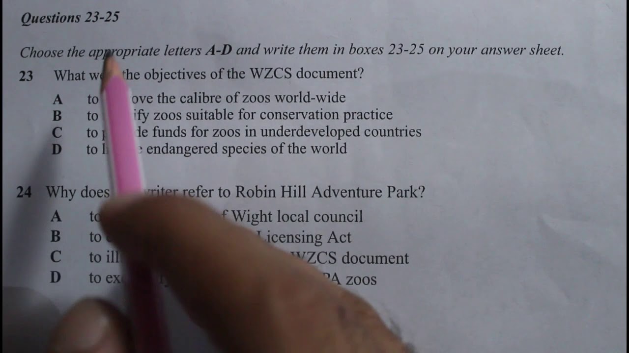 Zoo conservation programme