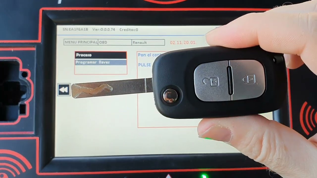 RENAULT KANGOO 2021 PROGRAMAR LLAVE ZEDFULL PLUS