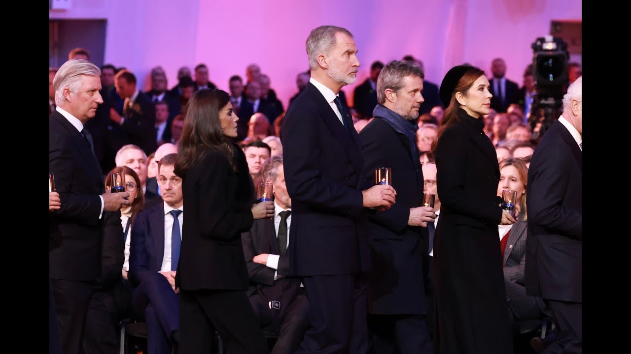 Los Reyes asisten al 80º aniversario del Campo de concentración y exterminio Auschwitz-Birkenau