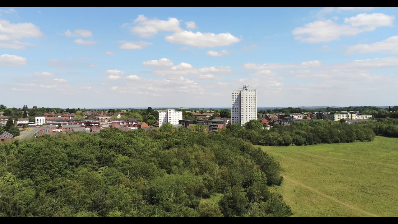 Parrot Anafi Drone Behind Brownhills Canal
