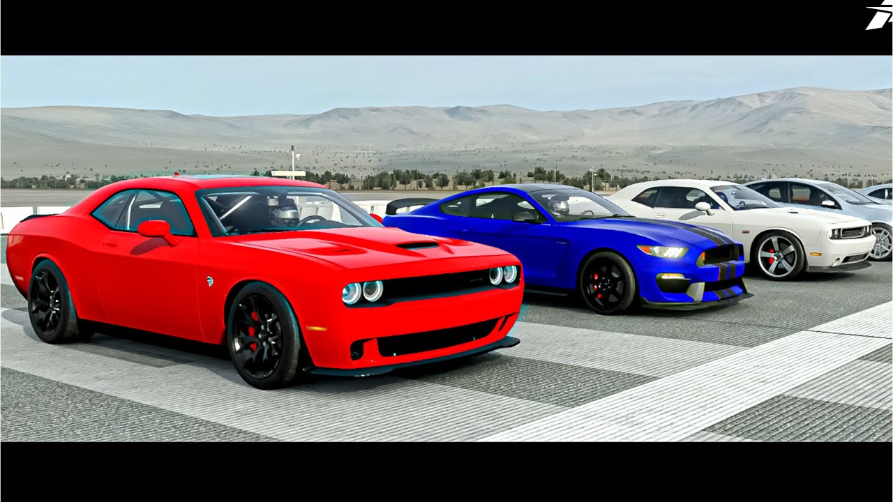 Top 16 Fastest Dodge Cars Drag Race - Forza Motorsport 7 (All Stock)