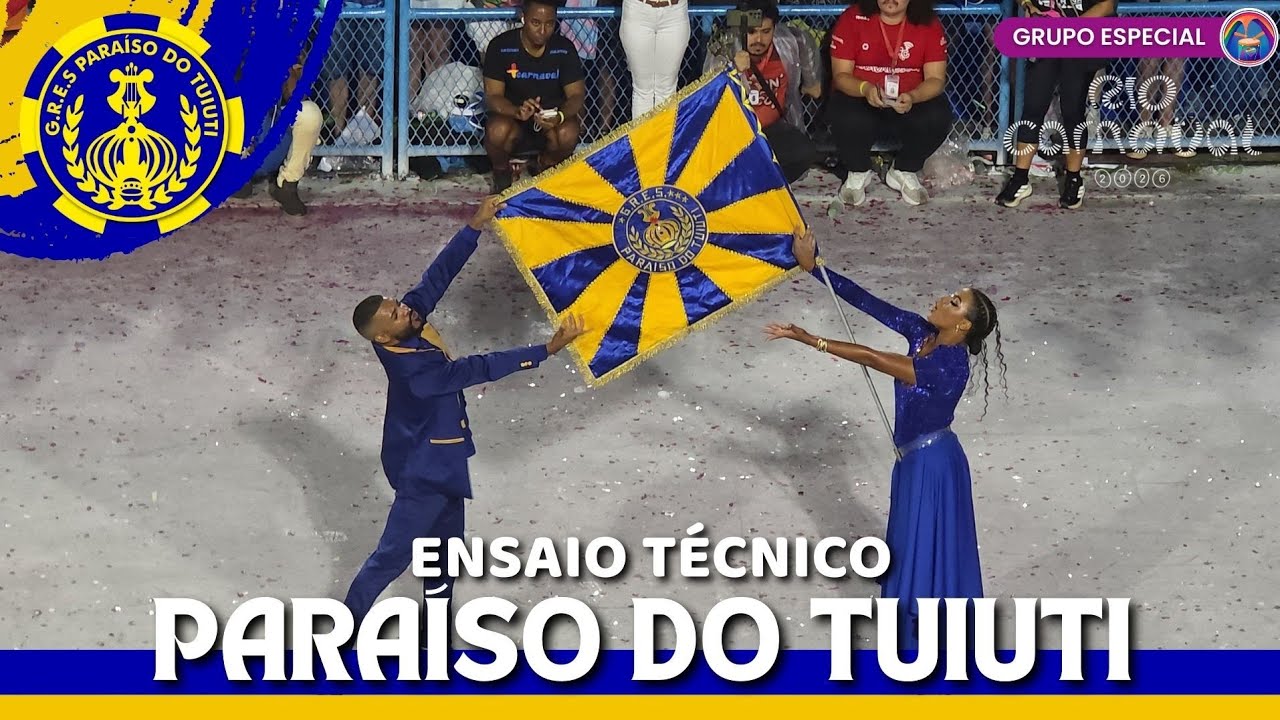 PARAÍSO DO TUIUTI 2026 | ÚLTIMO ENSAIO NA SAPUCAÍ 