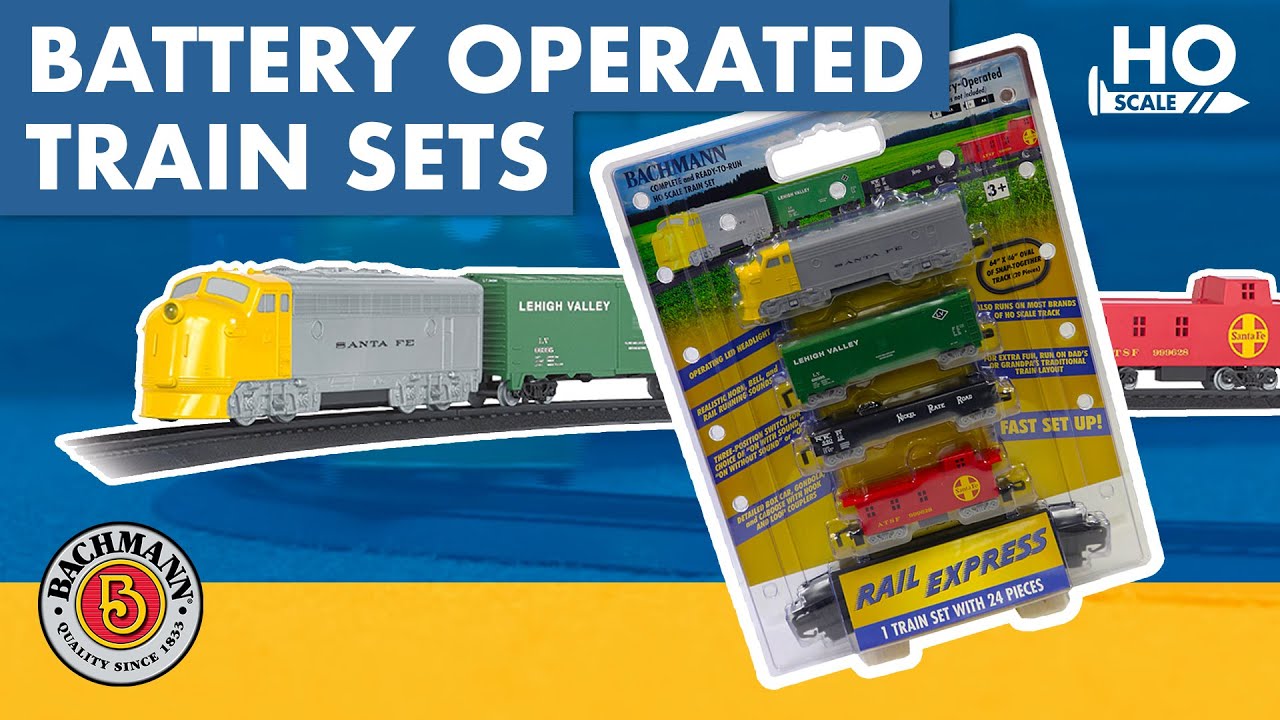 Bachmann Battery Operated Train Sets