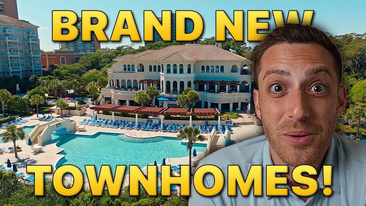 Inside Myrtle Beach's Newest Townhomes Right By The Beach!