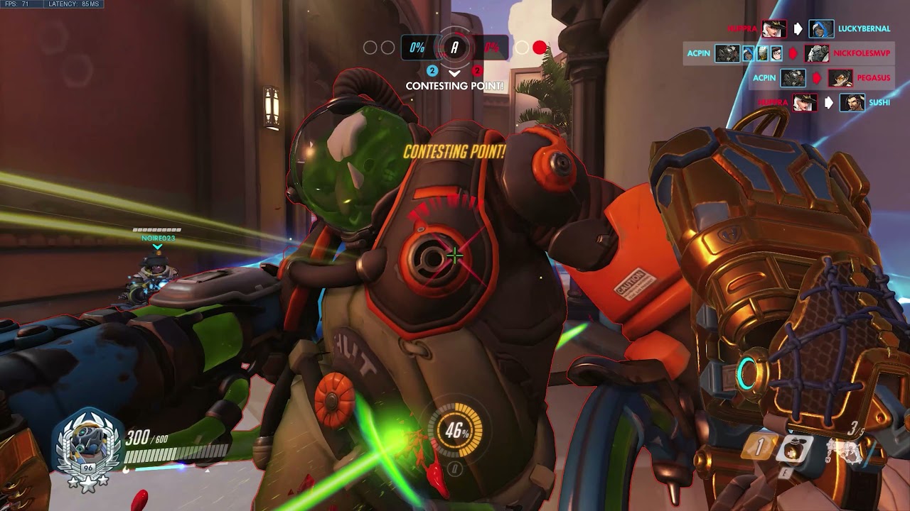 I'm at my second ult; PROTECTION! (Overwatch Funny Moments 18)