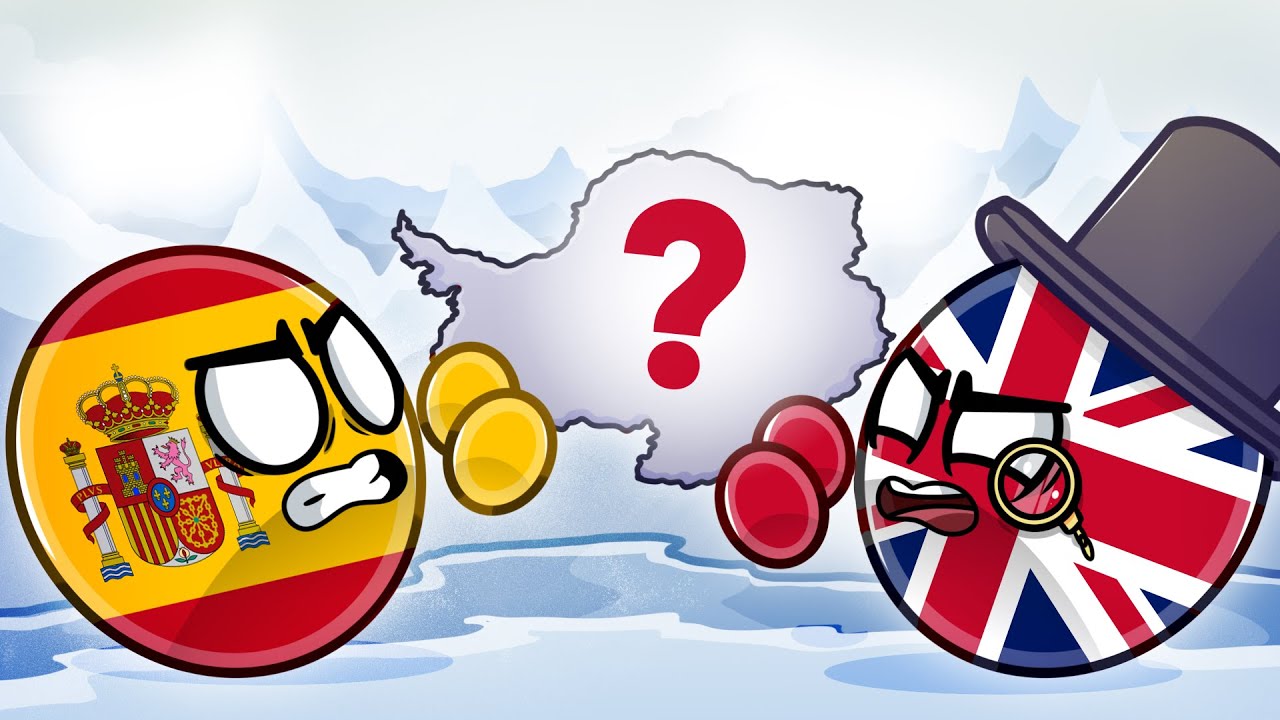 COUNTRYBALLS - ИСТОРИЯ АНТАРКТИДЫ