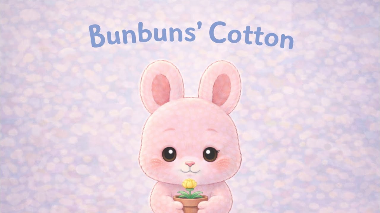 BUNBUNS' COTTON - LOW STIMULATION VISUAL STORYBOOK
