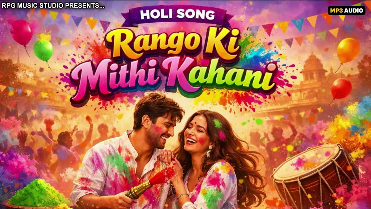 रंगो की मीठी कहानी होली स्पेशियल सोंग #holi2026 #holisongs#FestivalOfColors #HindiSong #holispecial 